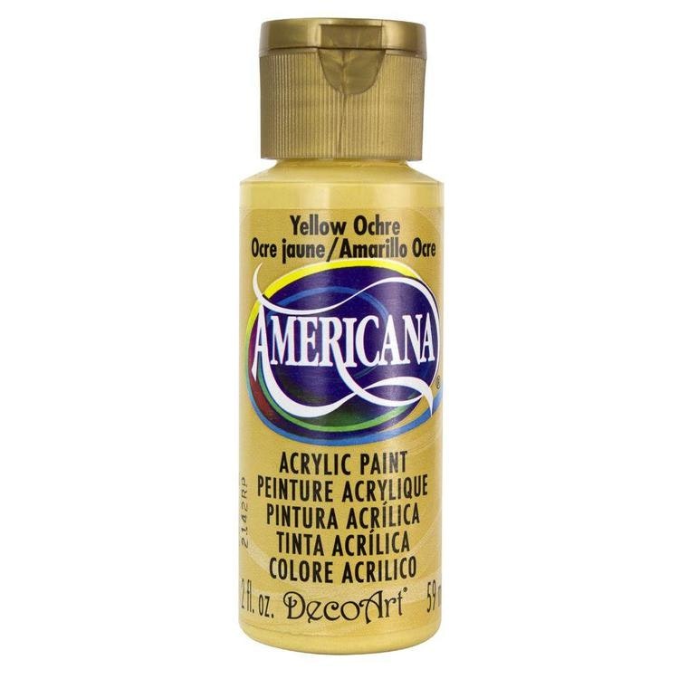 DecoArt Americana Yellow Ochre