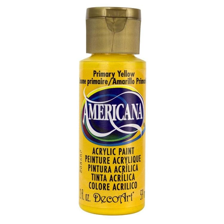 DecoArt Americana Primary Yellow