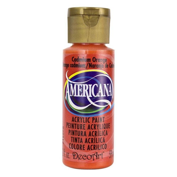 DecoArt Americana Cadmium Orange