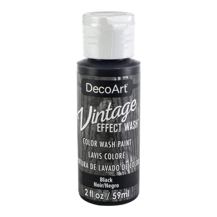 DecoArt Vintage Effect Wash Black