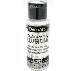 DecoArt Holographic Illusions Crystal Ball