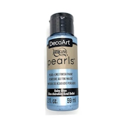 DecoArt Pearls Baby Blue