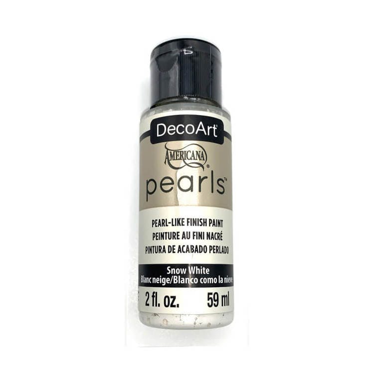 DecoArt Pearls Snow White