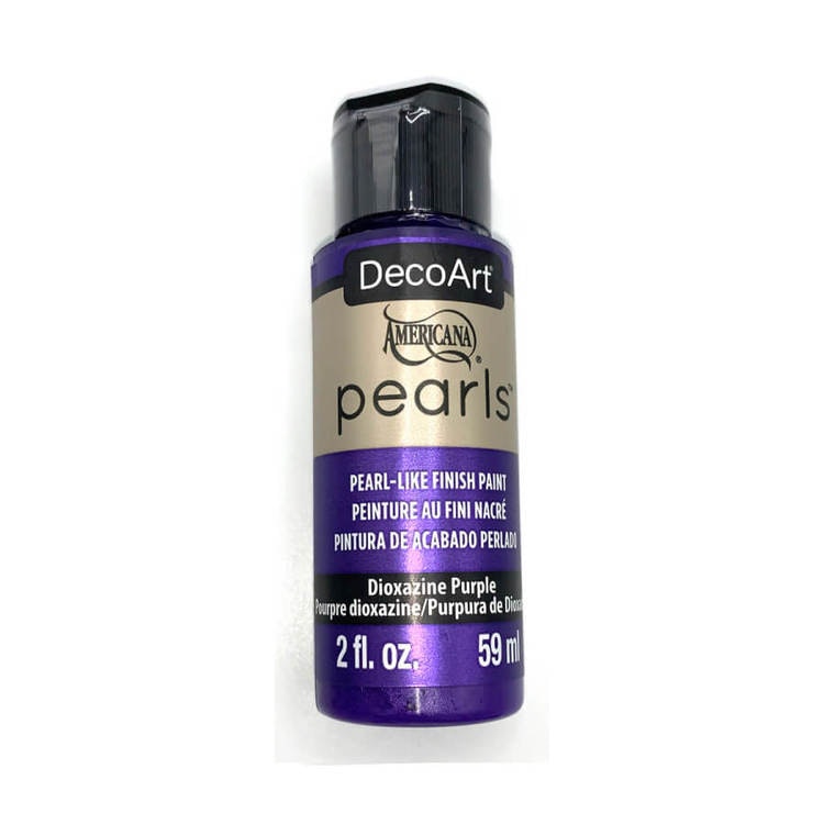 DecoArt Pearls Dioxazine Purple