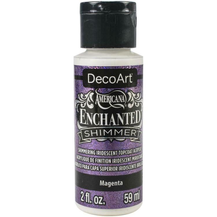 DecoArt Enchanted Shimmer Magenta