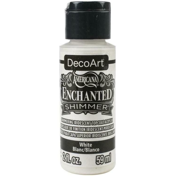 DecoArt Enchanted Shimmer White