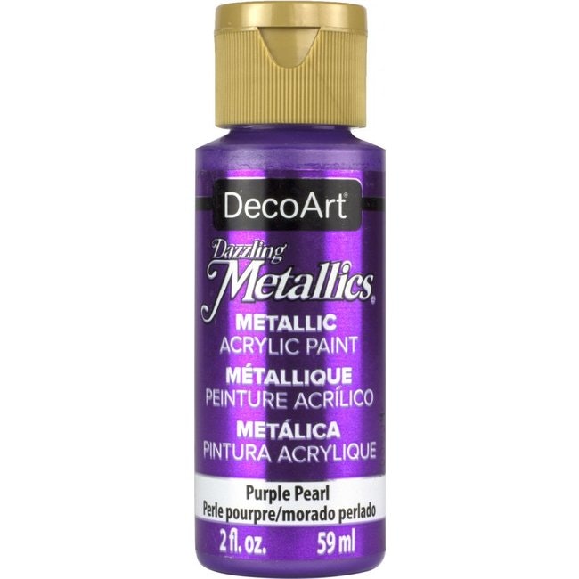 DecoArt Dazzling Metallics Purple Pearl