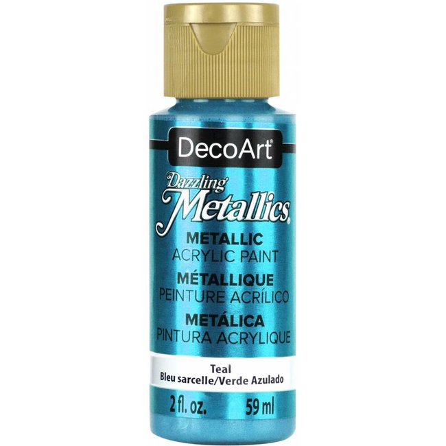 DecoArt Dazzling Metallics Teal