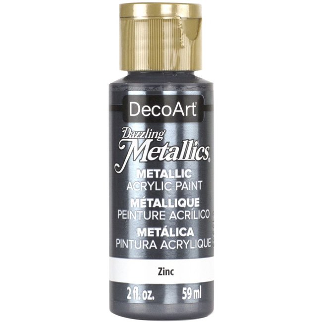 DecoArt Dazzling Metallics Zinc