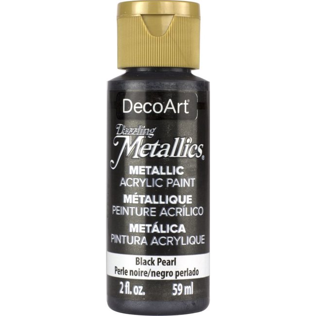 DecoArt Dazzling Metallics Black Pearl