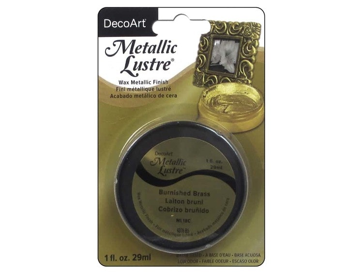 DecoArt Metallic Lustre Burnished Brass