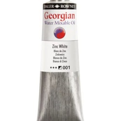 Georgian water mixable oil Zink White  37 ml