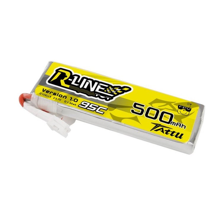 Tattu R-Line 500mAh 3.7V 95C Lipo Batteri Emax Tinyhawk