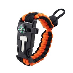 LOKKEN® Firestarter Paracord-Armband Orange