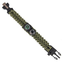 LOKKEN® Paracord armband 6 in 1 Grön