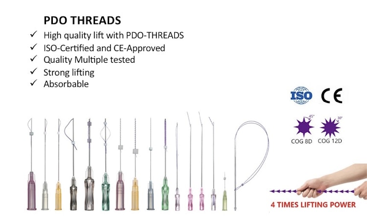 PDO-THREADS/PDO-TRÅDAR Barbie nose 10pack