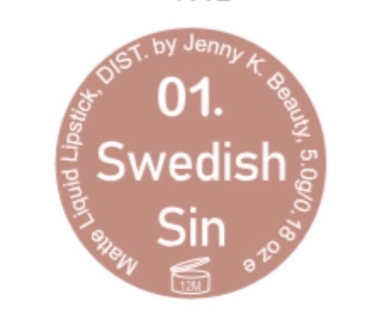 Perfect Matte Liquid Lipstick 01. Swedish Sin