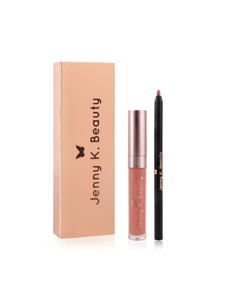 Loving Life Lip Kit ~ Matte Liquid Lipstick + Lip Liner 01. Swedish Sin