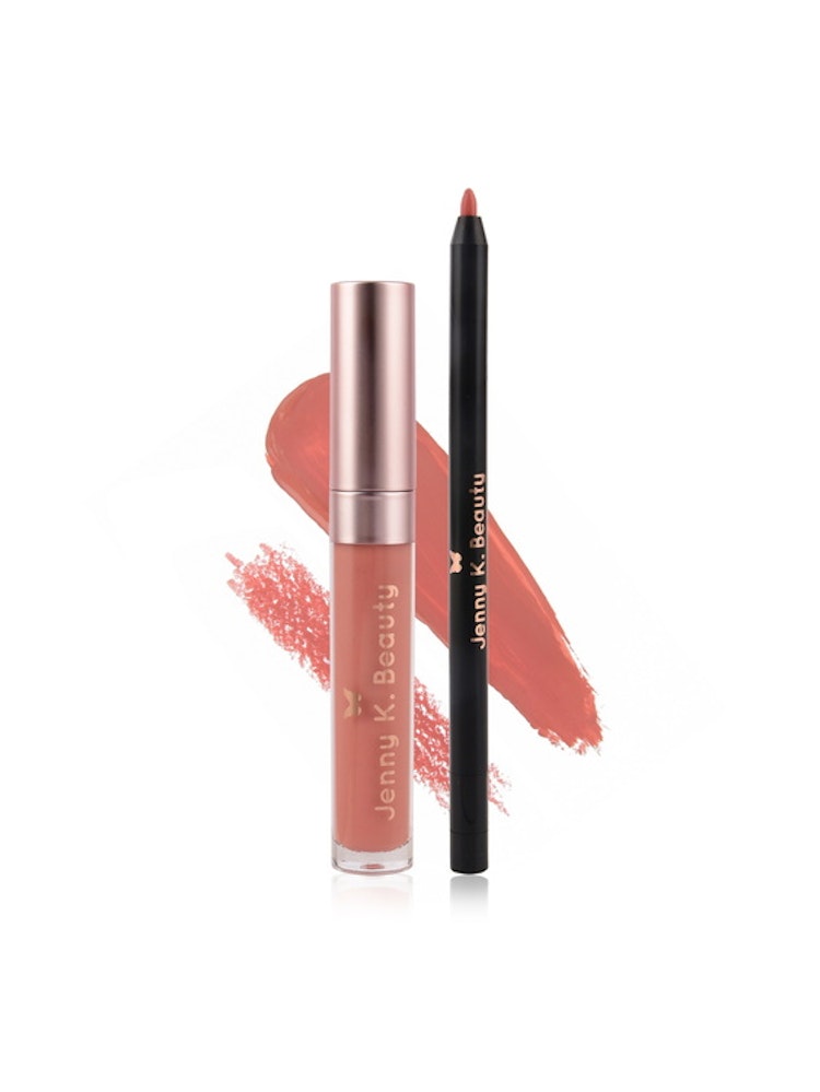 Loving Life Lip Kit ~ Matte Liquid Lipstick + Lip Liner 01. Swedish Sin