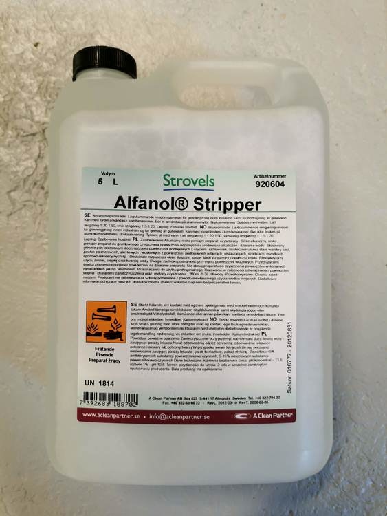 Alfanol Stripper 5L dunk