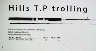 Hills TP trolling 220cm 2sec 8-18lbs