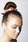 Pieces by bonbon Sussie scrunchie overzised peach