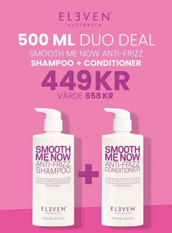 Smooth Big Duo 500 ml Eleven Australia Smooth Shampoo & Conditioner