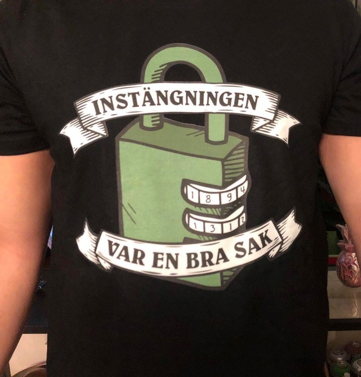 Instängningen var en bra sak, T-shirt