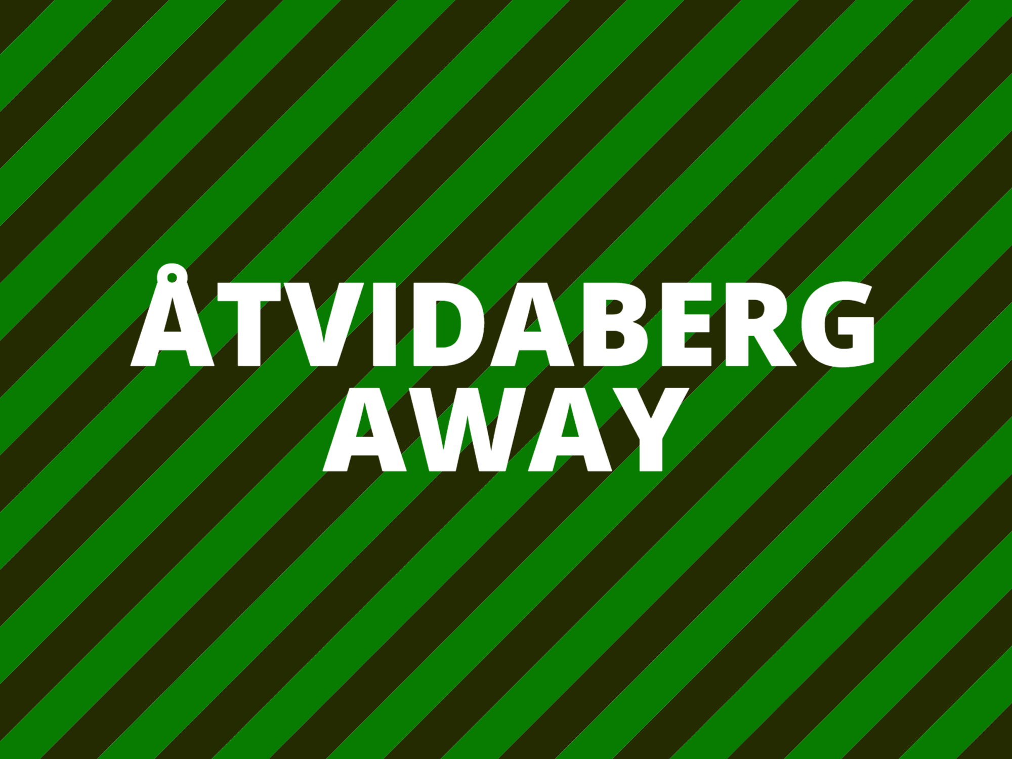 Åtvidaberg Away