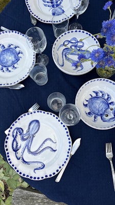 Marina bowl 18 cm, crab motif