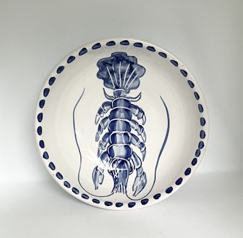 Marina bowl 18 cm, lobster motif