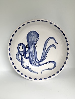 Marina bowl 18 cm, octopus motif