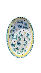 Toscana uppläggningsfat 37 cm, grönt mönster
