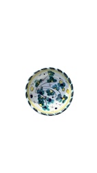Toscana salladsskål 13 cm, grönt mönster