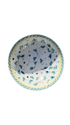 Toscana salladsskål 30 cm, grönt mönster