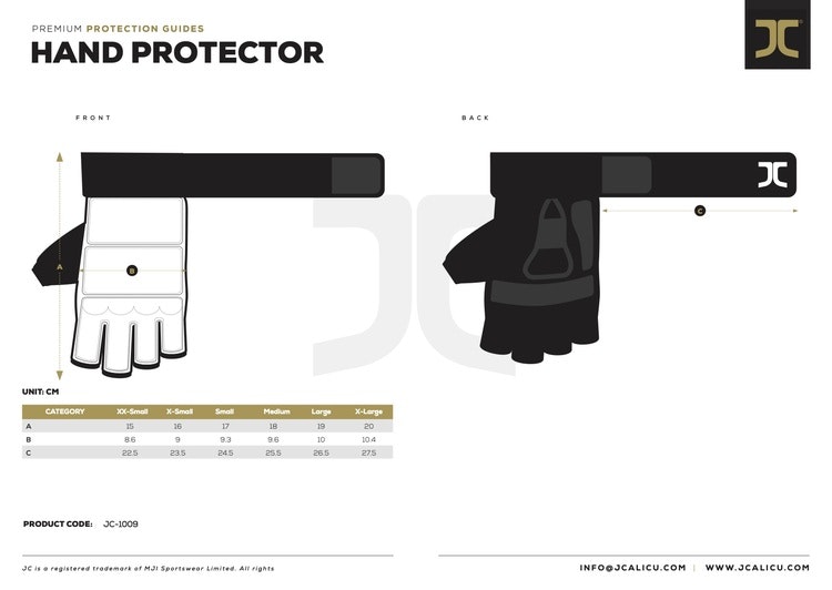 JCALICU: HANDSKE FÖR WT TAEKWONDO PREMIUM