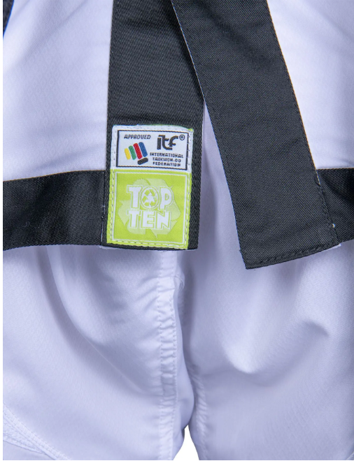 TOP TEN: GREEN EDITION ITF TAEKWON-DO DRÄKT 1-3 DAN