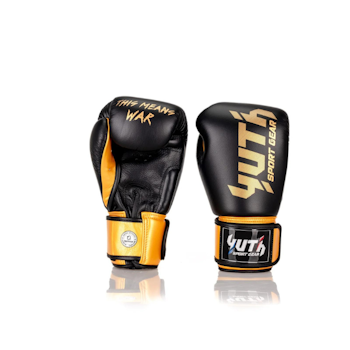 YUTH: BOXINGSHANDSKAR SVART/GULD