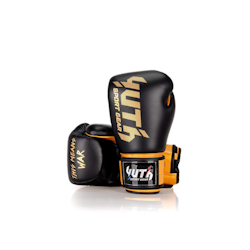 YUTH: BOXINGSHANDSKAR SVART/GULD