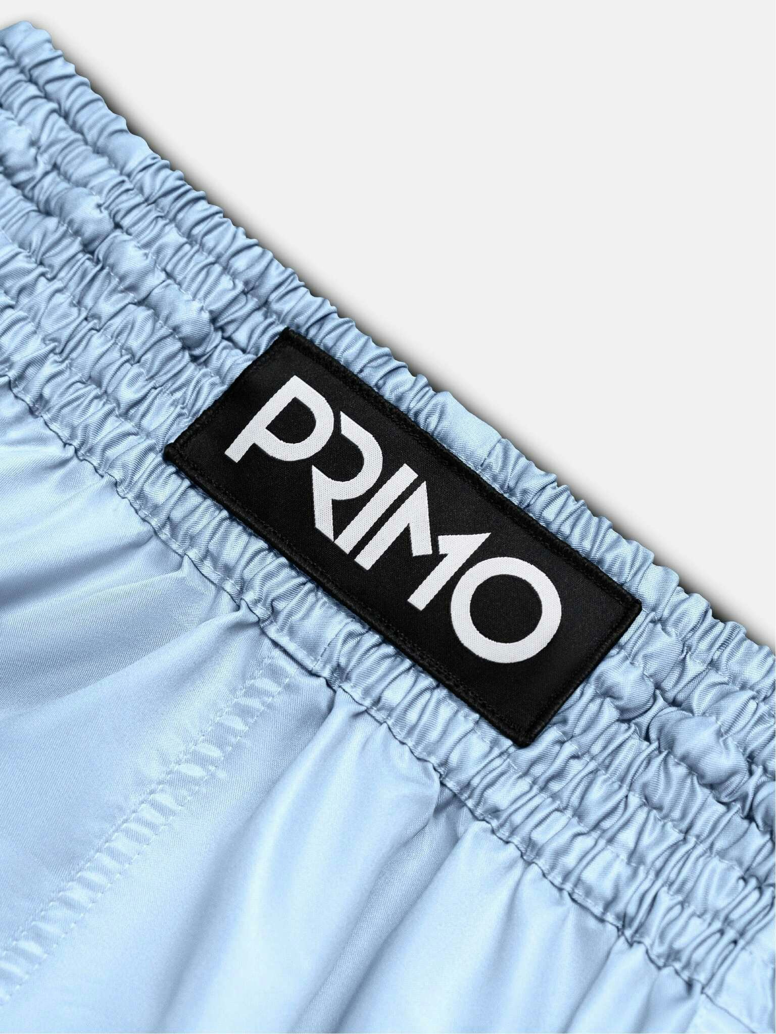 PRIMO: MUAY THAI SHORTS - ALTA SERIES - PASTEL BLÅ