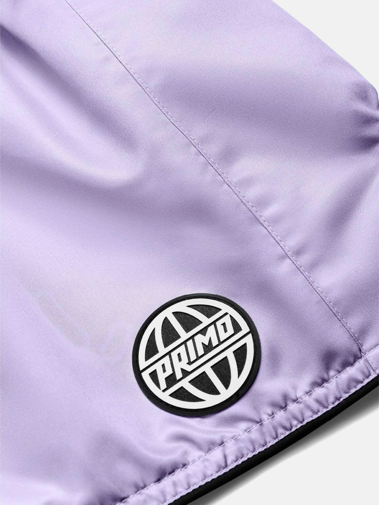 PRIMO: MUAY THAI SHORTS - ALTA SERIES - PASTEL PURPLE