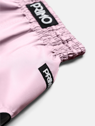 PRIMO: MUAY THAI SHORTS - ALTA SERIES - PASTEL PINK