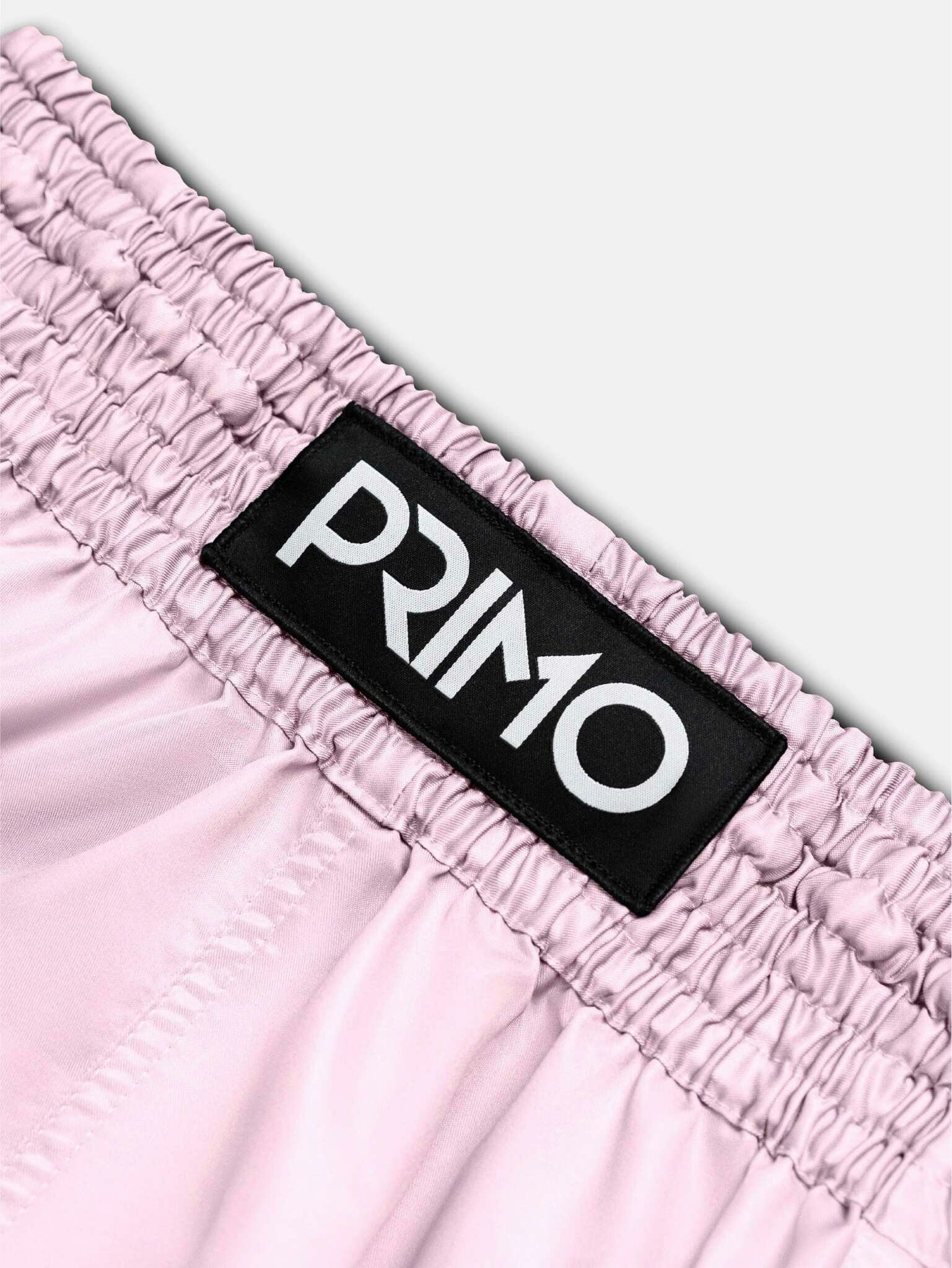 PRIMO: MUAY THAI SHORTS - ALTA SERIES - PASTEL PINK