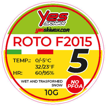 Yes Skiwax ROTO F2015 Serie