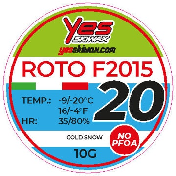 Yes Skiwax ROTO F2015 Serie