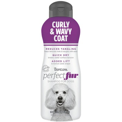 Hund TropiClean Perfect Fur Curly & Wavy Coat Shampoo 473ml