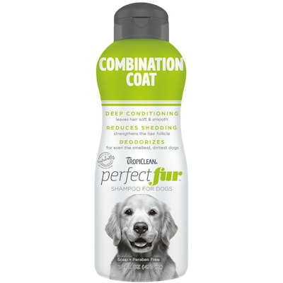 Hund TropiClean Perfect Fur Combination Coatshampoo 473ml