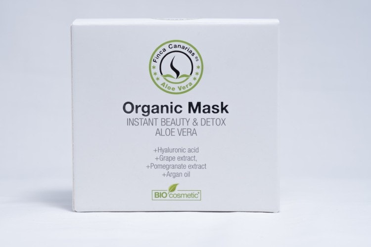 ALOE VERA Ansiktsmask - Instant Beauty & Detox Organic Mask - Finca  Canarias SE