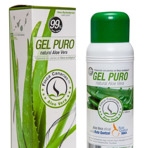 Frisk koldpresset Aloe Vera Gel 250 ml - 98 % Aloe Barbadensis Miller