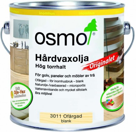 Osmo Hårdvaxolja Originalet 3011 Ofärgad blank 0,75 L